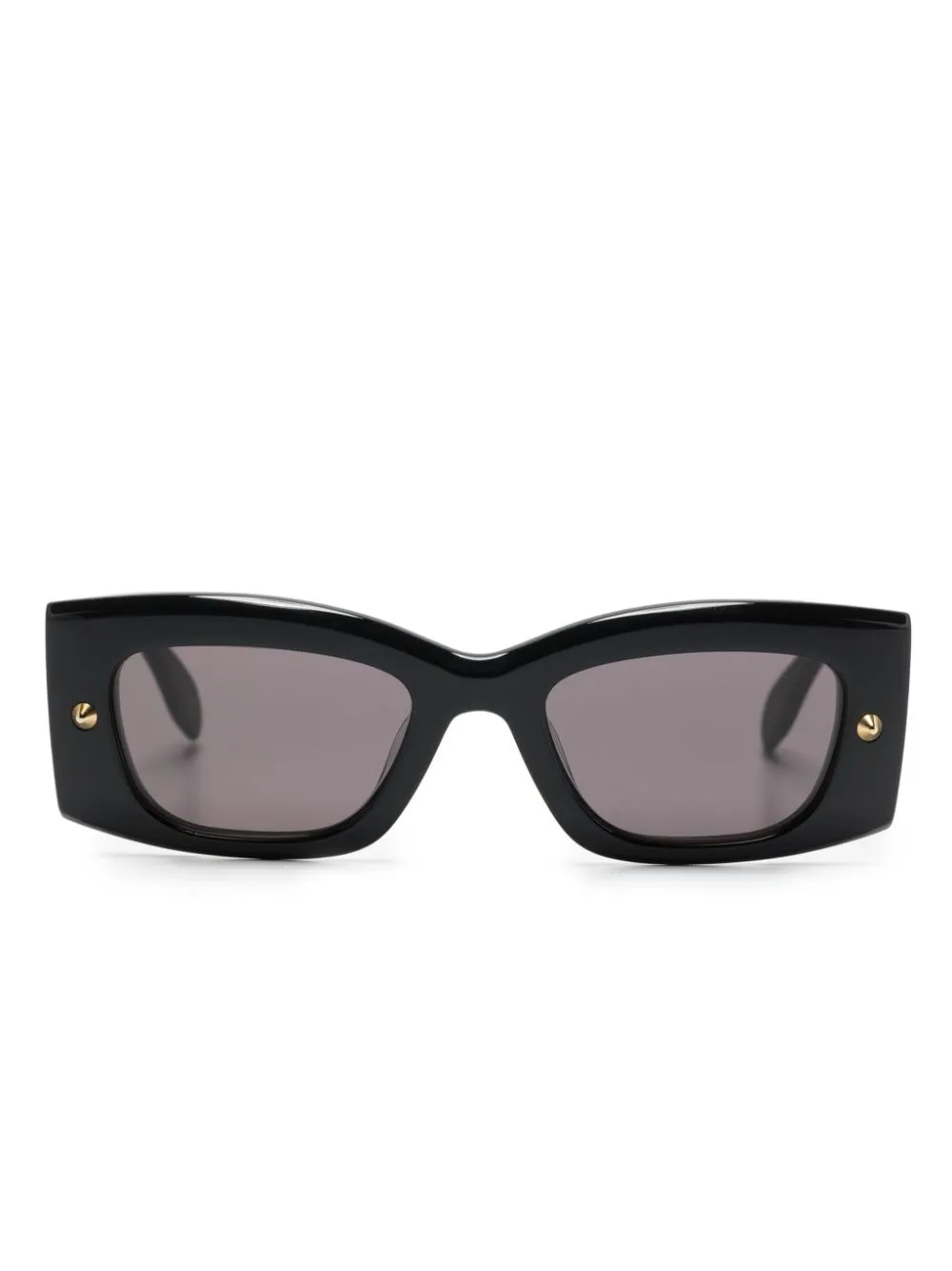 

Солнцезащитные очки Bold с логотипом Alexander McQueen Eyewear, черный