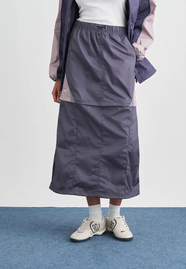 Юбка с отстегивающейся молнией мини-юбка Nike Sportswear, Dark Raisin/Violet Ore/Smoke Grey