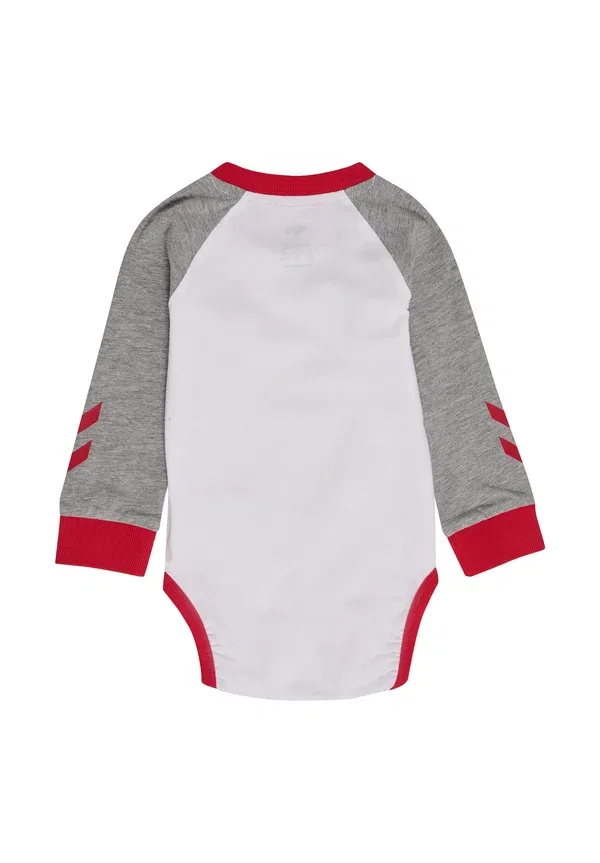 Футболка с длинным рукавом Hummel Hmlmini dbu body l/s body, белый — фото 2