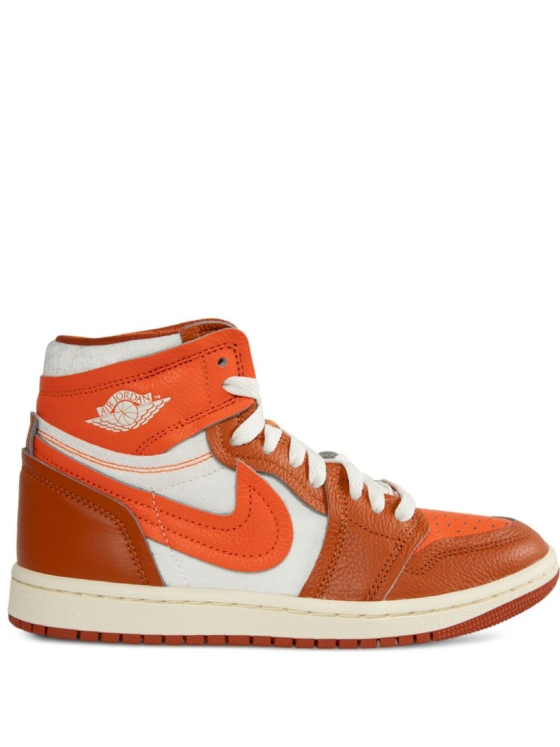 

Air 1 High Метод изготовления кроссовки Jordan, оранжевый