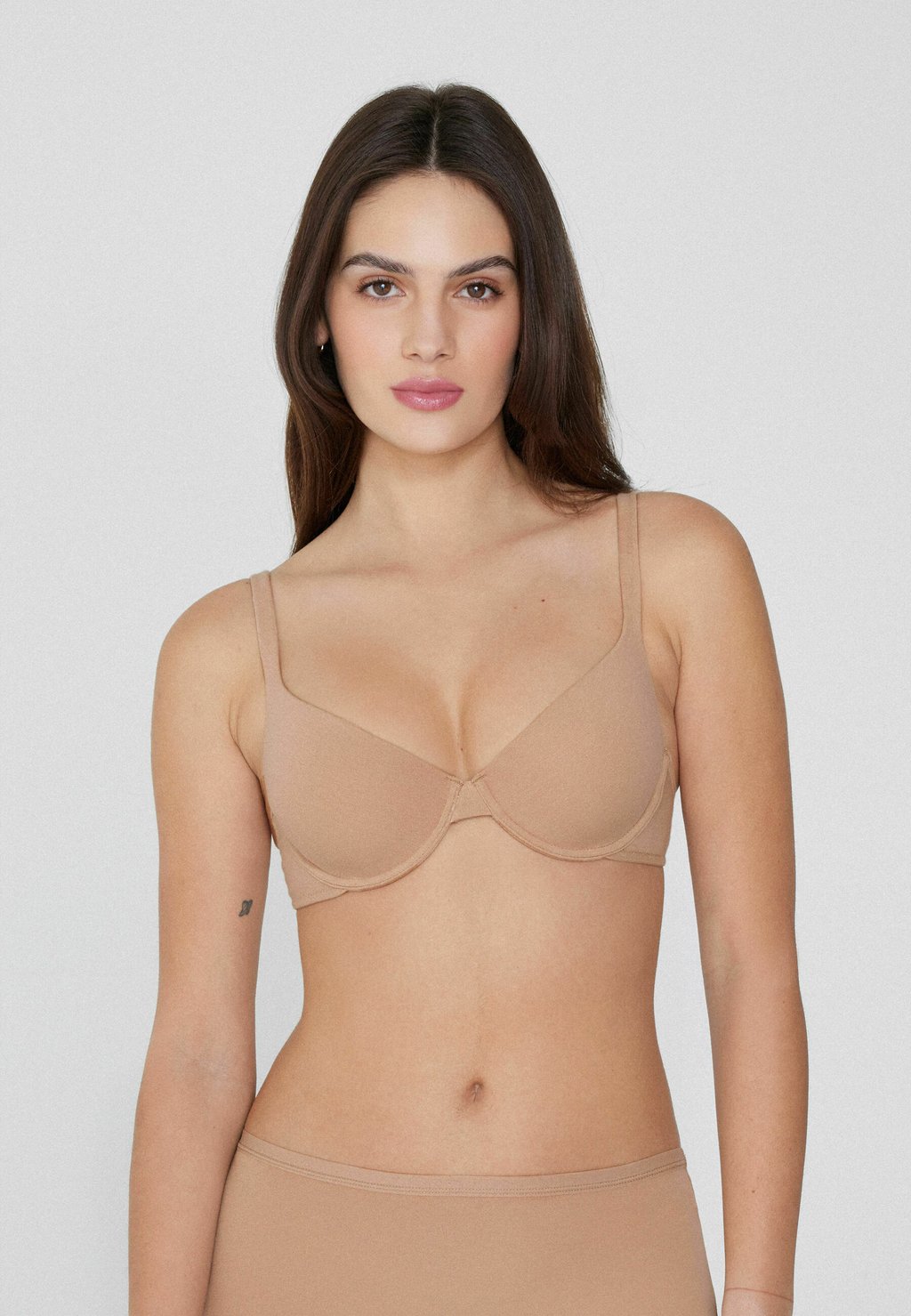 

Бюстгальтер на косточках ECO - Triangle bra Tezenis, бежевый