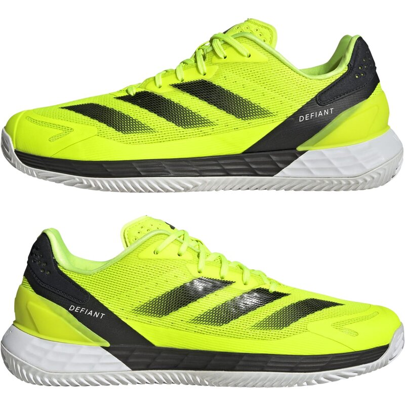 Теннисные туфли для зала Defiant Speed 2 для грунта Adidas, мультиколор — фото 4