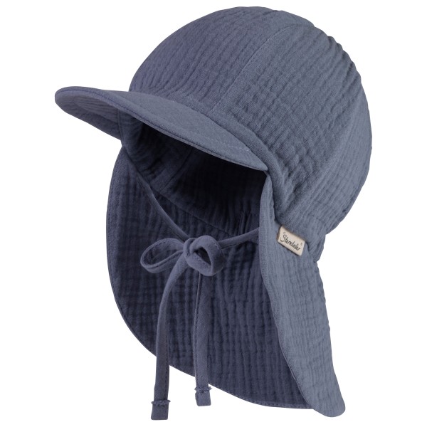 

Детская кепка с козырьком, муслиновый галстук-бабочка Sterntaler, Graublau