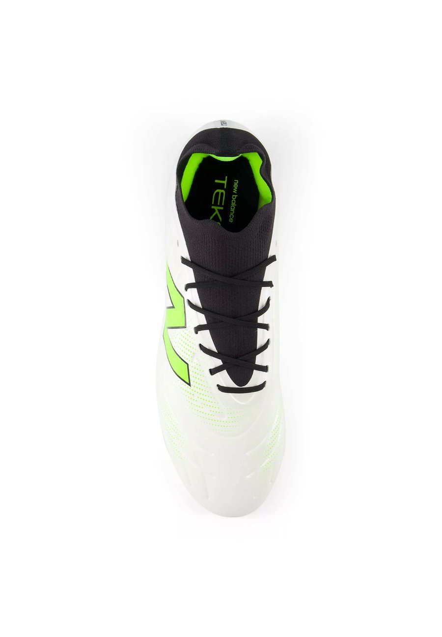 Кроссовки New Balance TEKELA V5 TEAM FG, White Black/White — фото 3