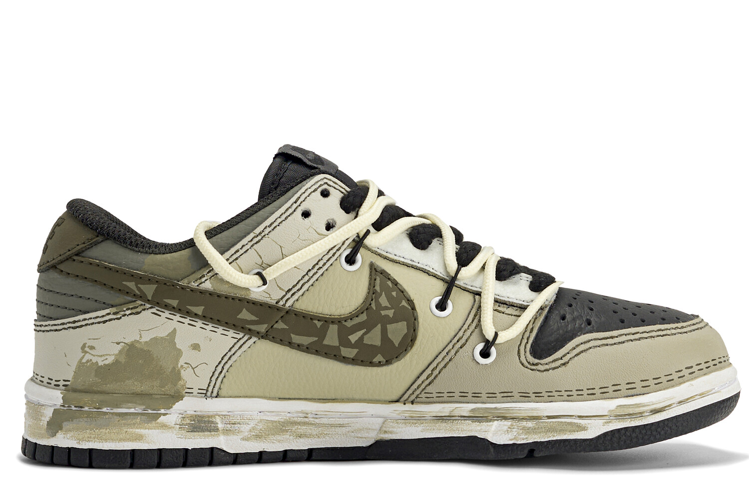 

Кроссовки Nike Dunk Skateboarding Shoes Women's Low-top Green, оливковый, Зеленый, Кроссовки Nike Dunk Skateboarding Shoes Women's Low-top Green, оливковый
