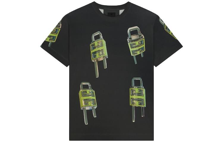 

Футболка мужская черная Givenchy, черный