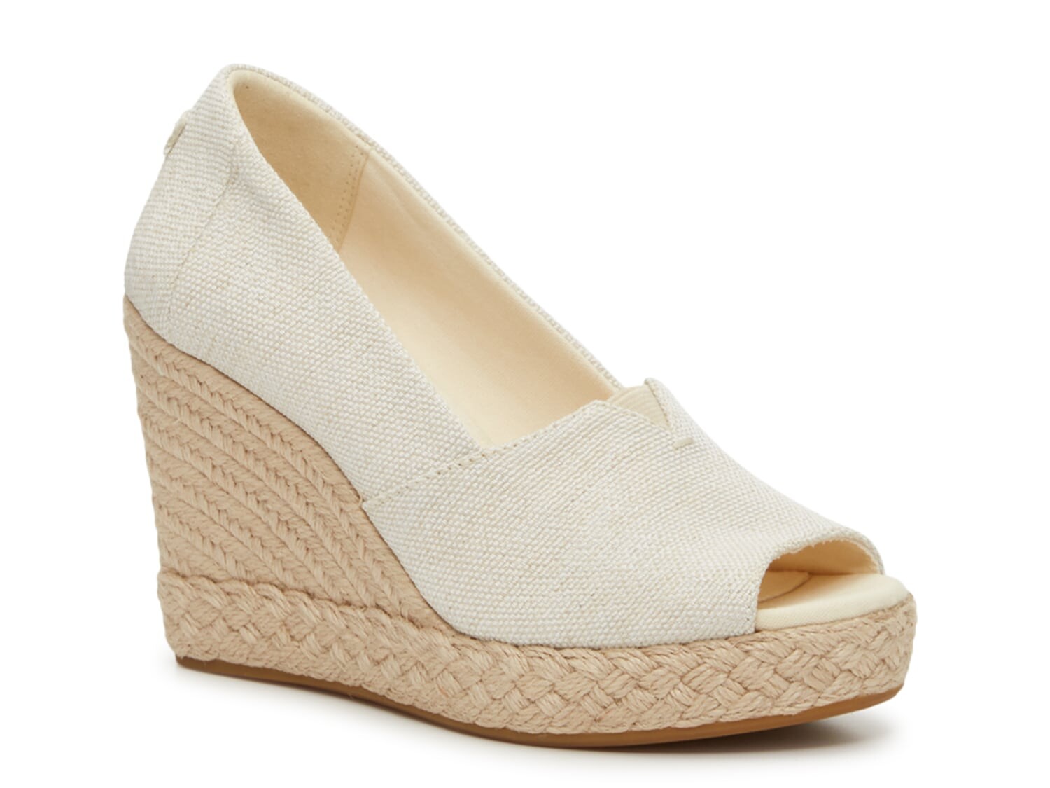 

Туфли Toms Michelle на танкетке, слоновая кость