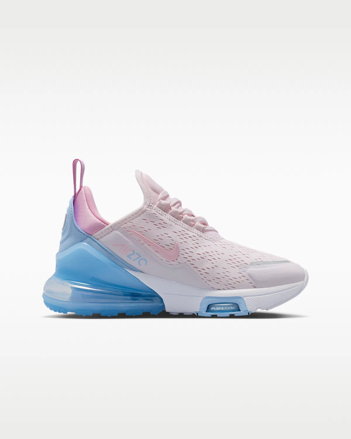 Кроссовки Nike Air Max 270 Premium для детей, Pearl Pink/White/Aluminum/Light Arctic Pink — фото 3