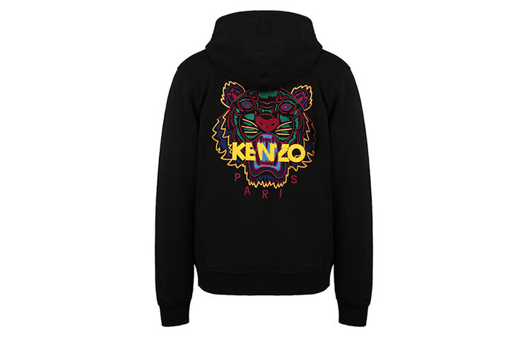 

Толстовка мужская Kenzo Classic Tiger Head, черный / желтый