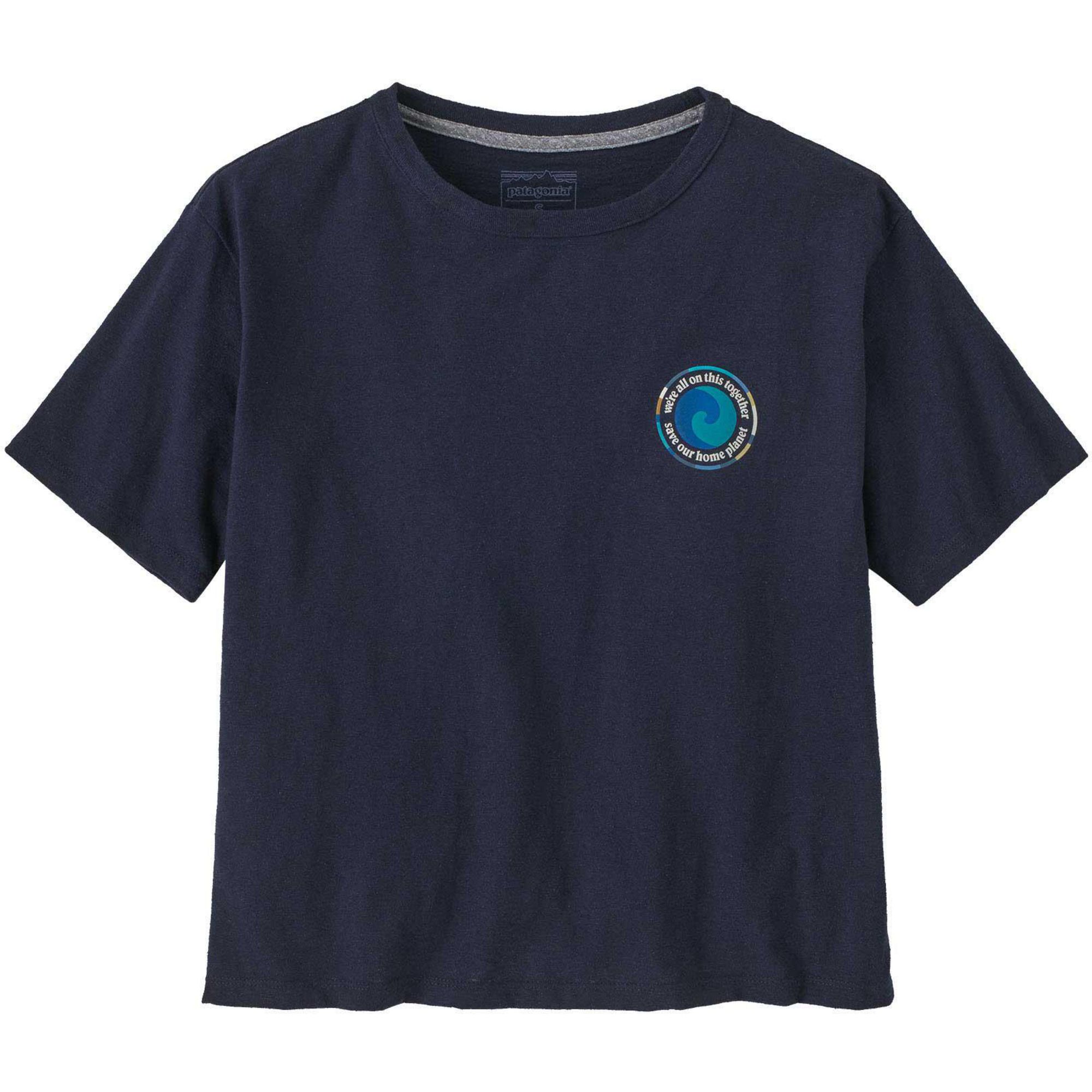 Женская футболка Unity Fitz Easy Cut Responsibili Tee Patagonia, New Navy — фото 4