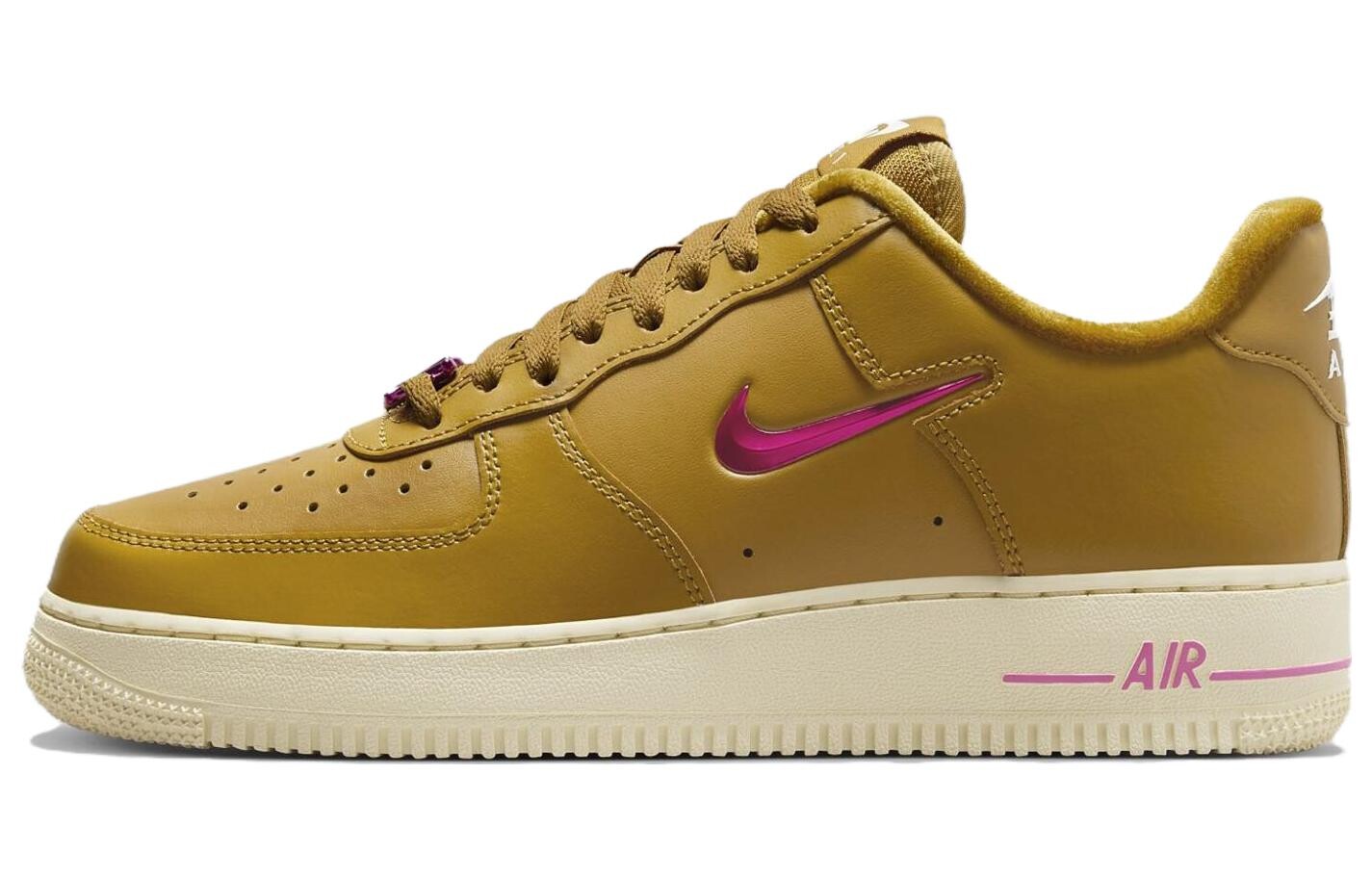 Кроссовки для скейтбординга Air Force 1, унисекс, низкие, ярко-зеленый/малиновые/салатовые/черный Nike