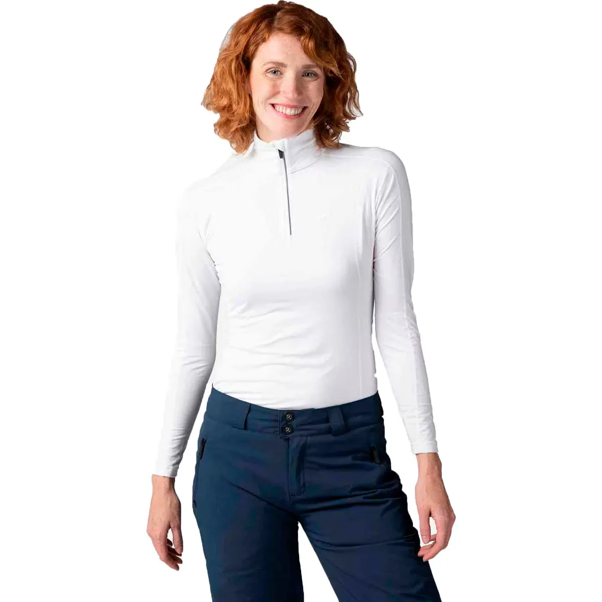 

Женская Classique 1/2 Zip Rossignol флис, белый
