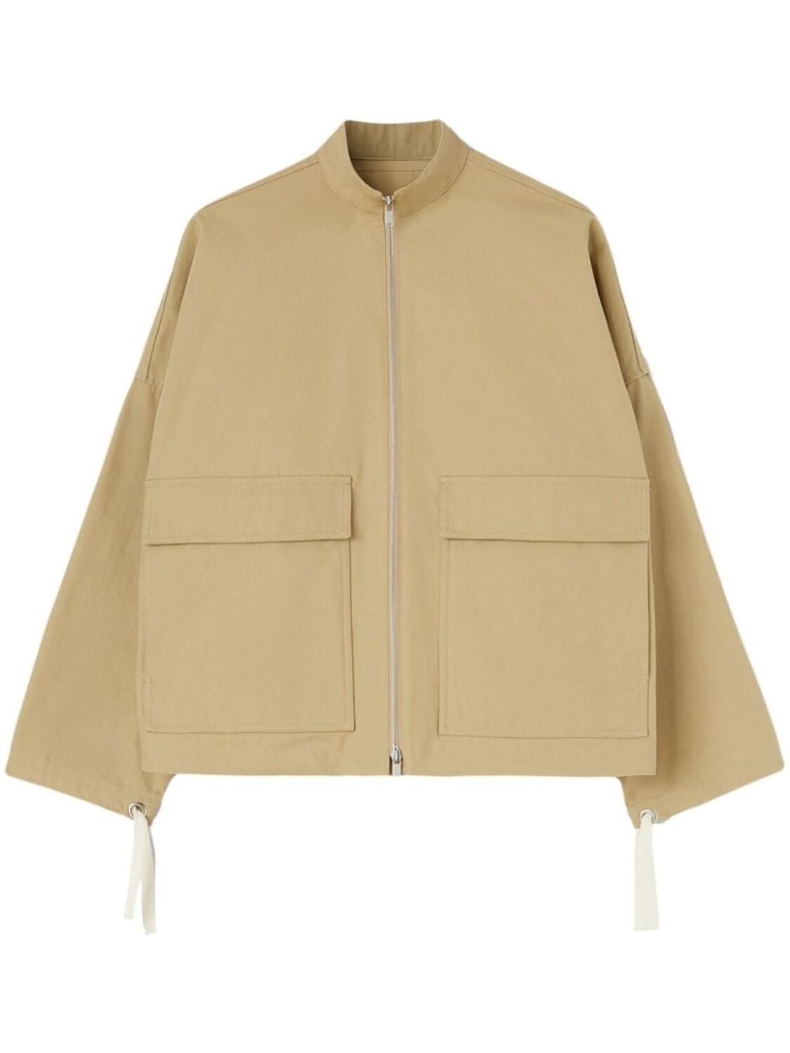 

Jil Sander куртка с логотипом, коричневый