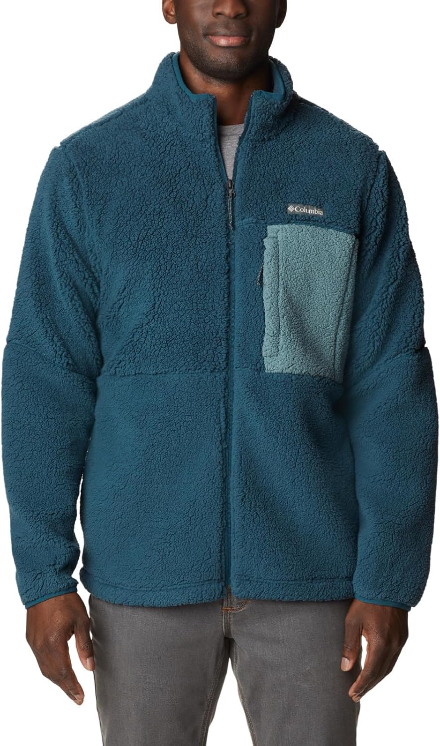 

Columbia мужская флисовая куртка Mountainside Heavyweight, Blue