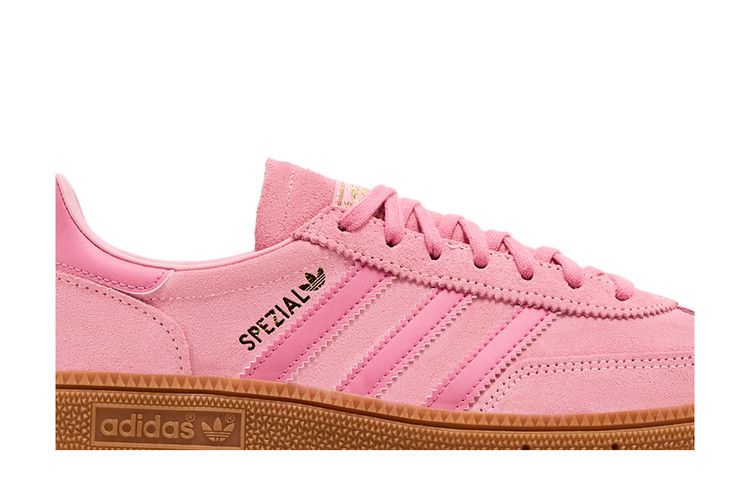 Кроссовки adidas Handball Spezial J 'Glow Pink Gum', розовый — фото 3