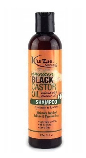 

Шампунь для волос KUZA BLACK CASTOR OIL 237 мл Inna marka