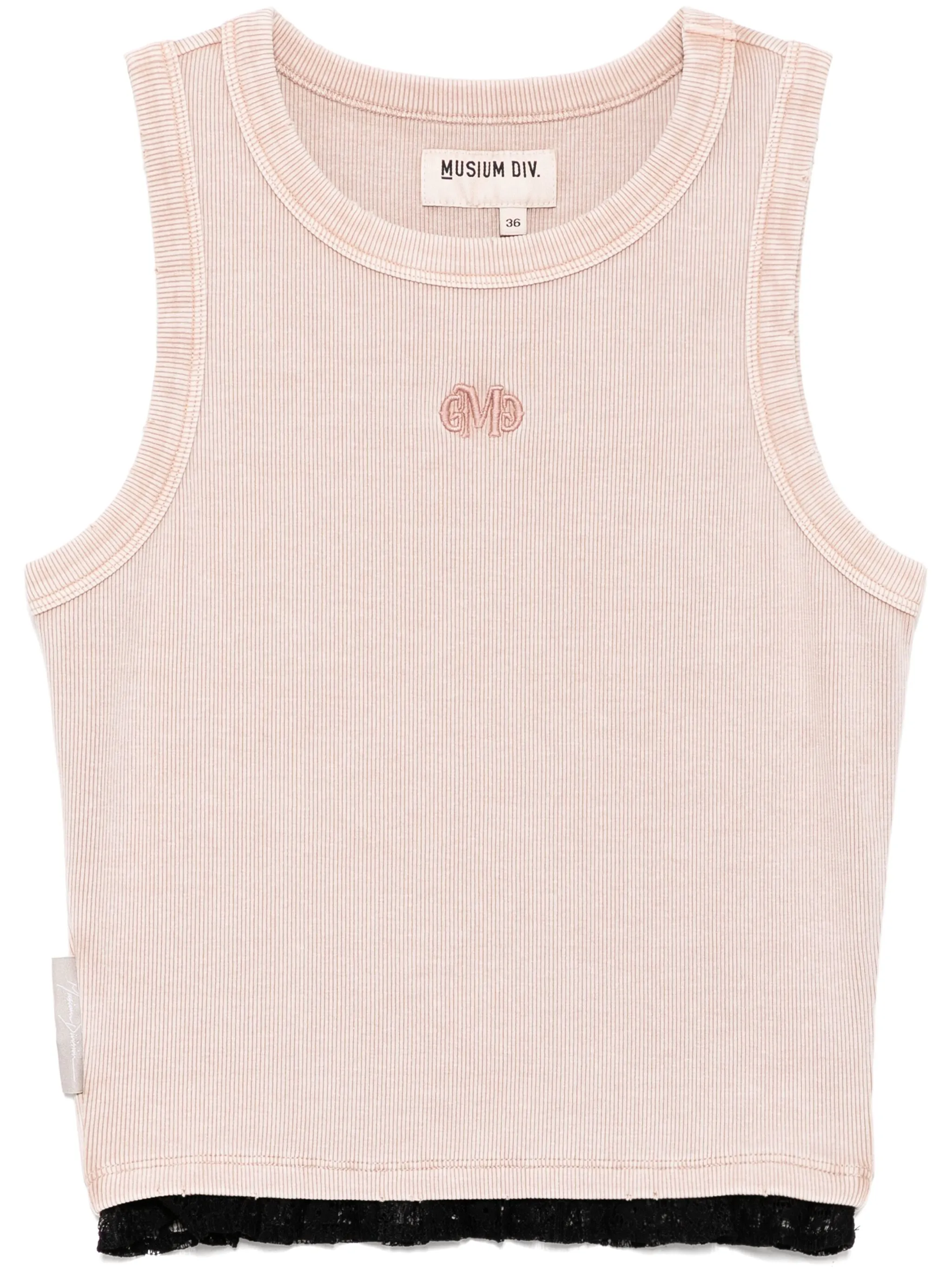 

Топ в рубчик Musium Div., розовый