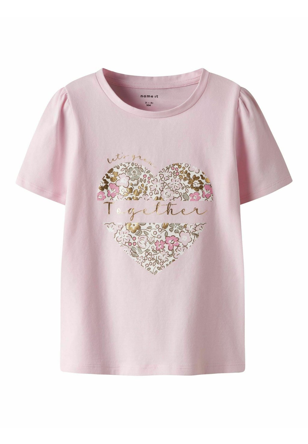 

Футболка с принтом REGULAR FIT Name it, цвет Ballerina