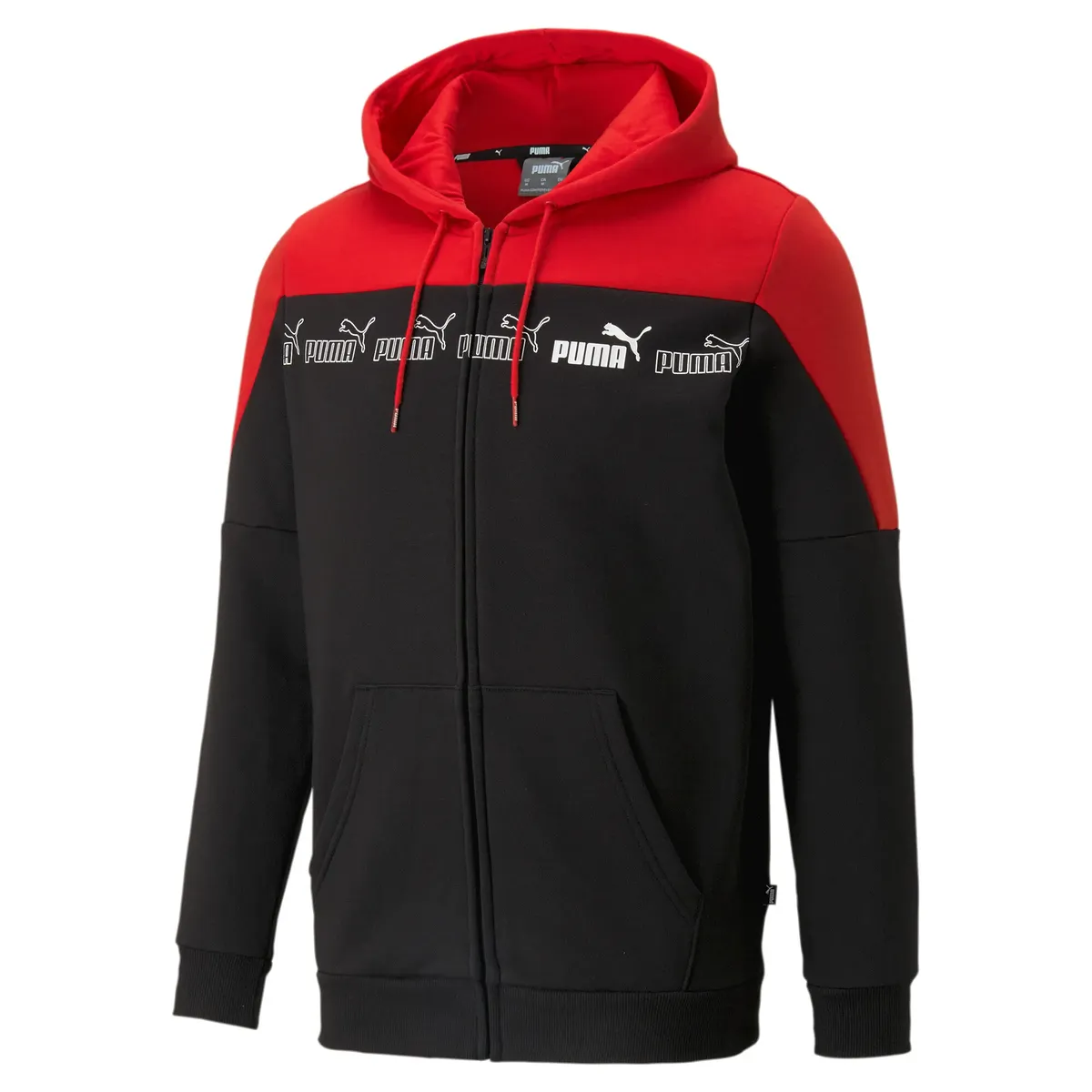 

Толстовка PUMA "Around the Block толстовка на молнии мужская", красный