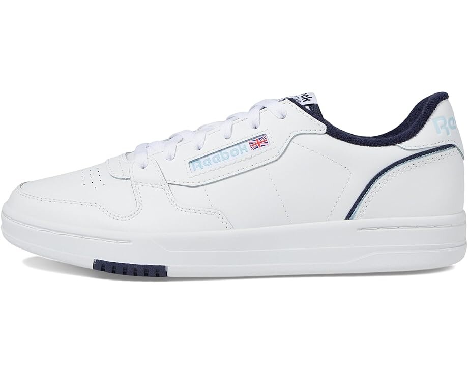 Кроссовки Reebok Phase Court, цвет White/Navy/Soft Blue — фото 4