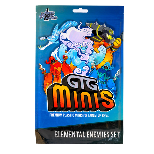 

Фигурка Gtg Minis: Elemental Enemies Set