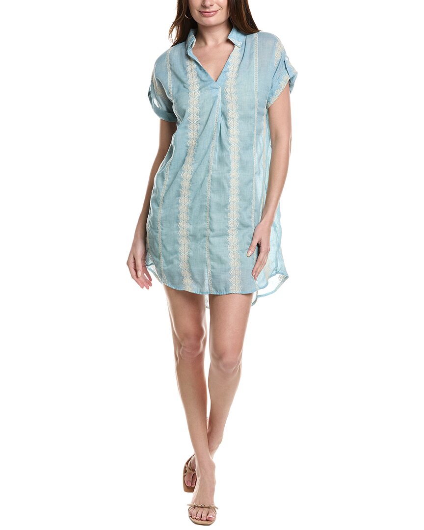 

Платье мини Maison Maar, синий