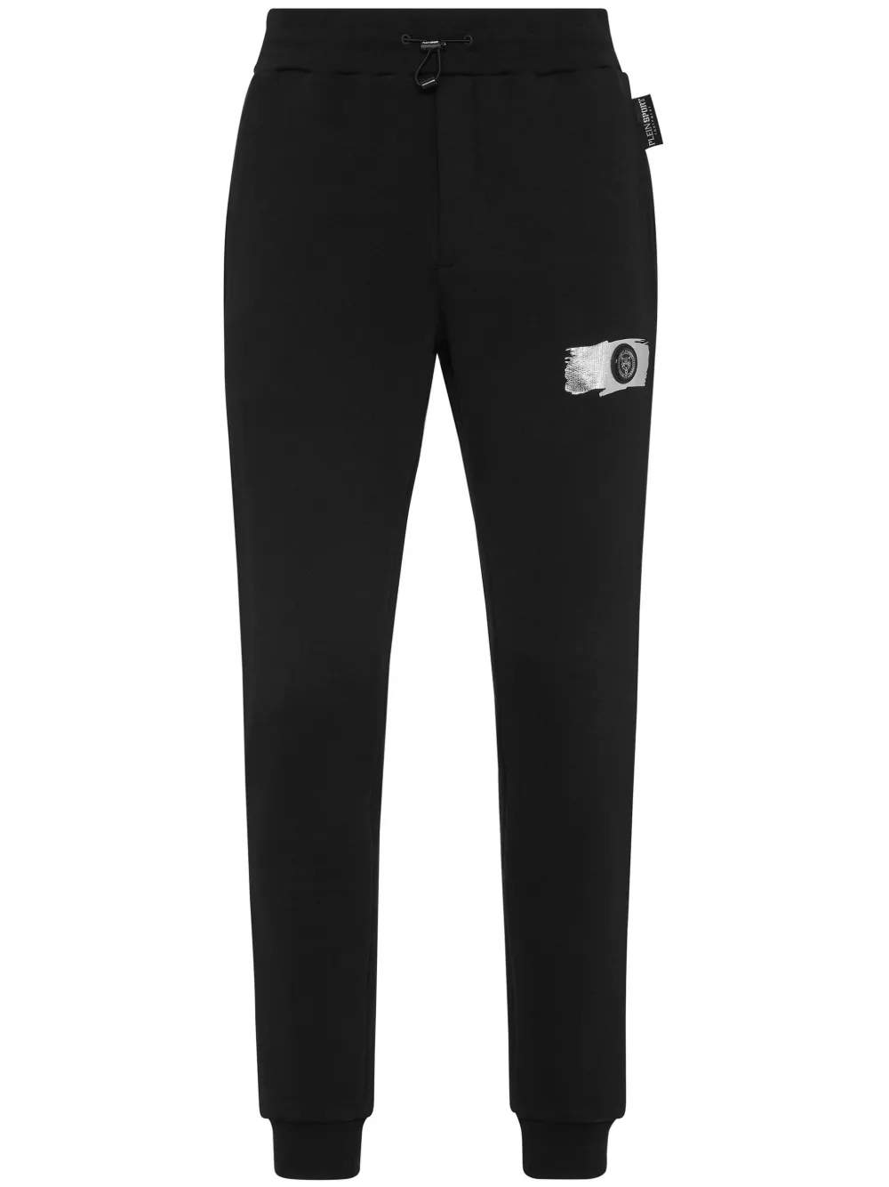 

Спортивные брюки из джерси с логотипом Plein Sport, черный