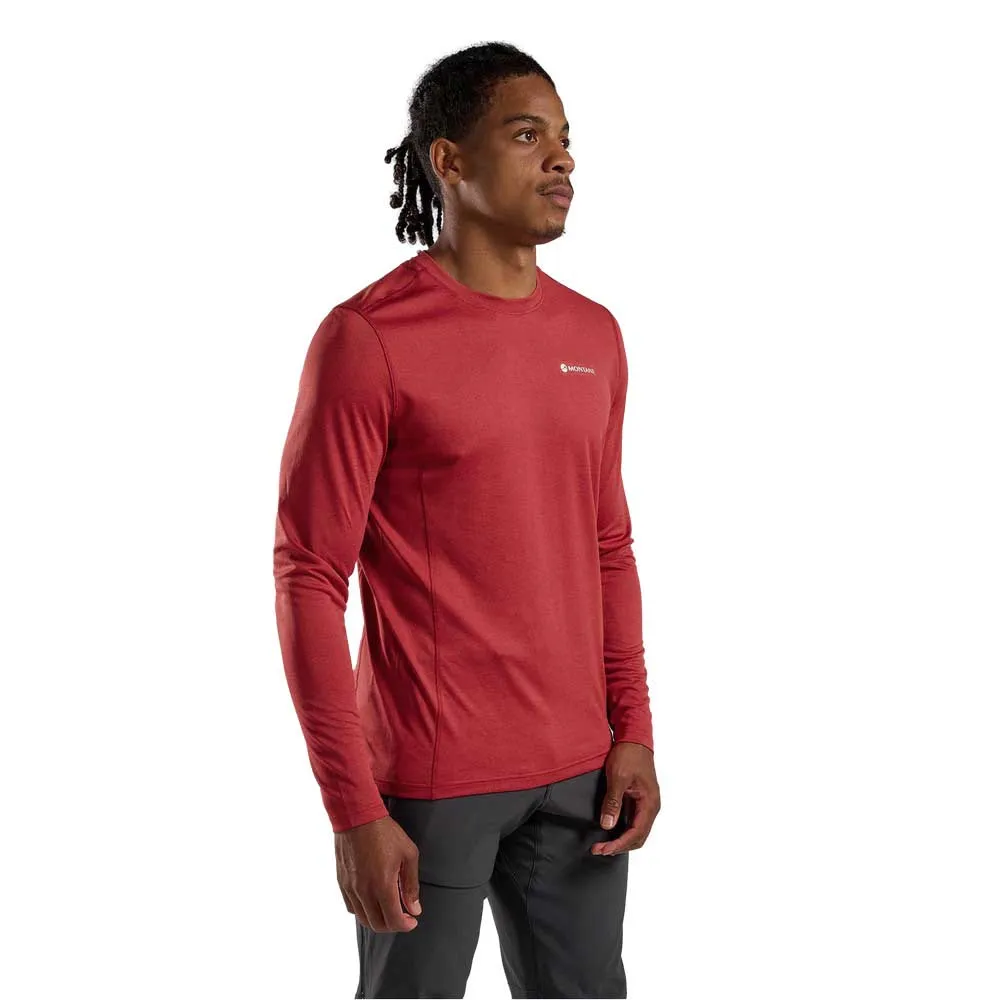 

Лонгслив Montane Dart, красный