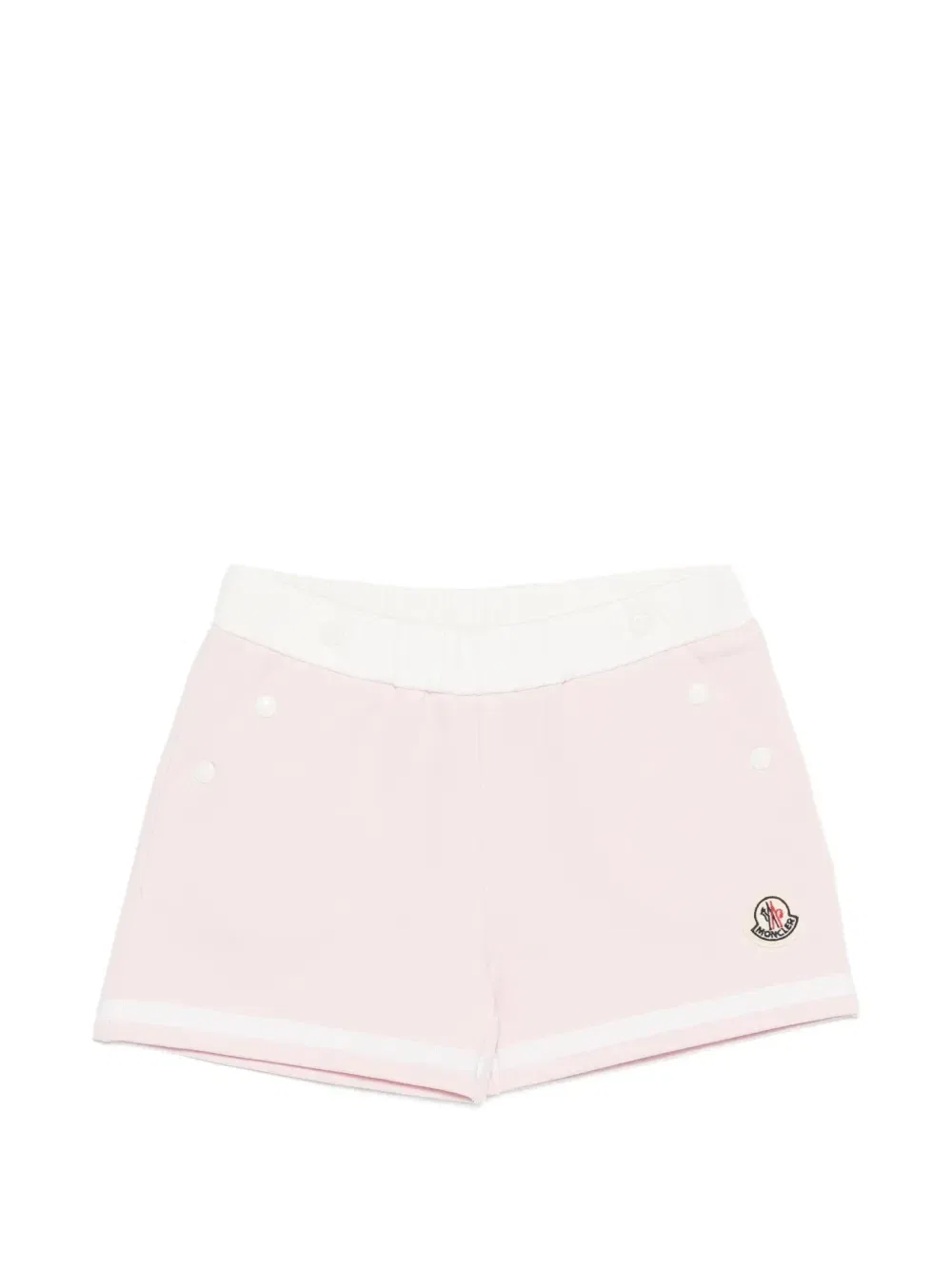 Шорты с пуговицами Moncler Enfant, розовый