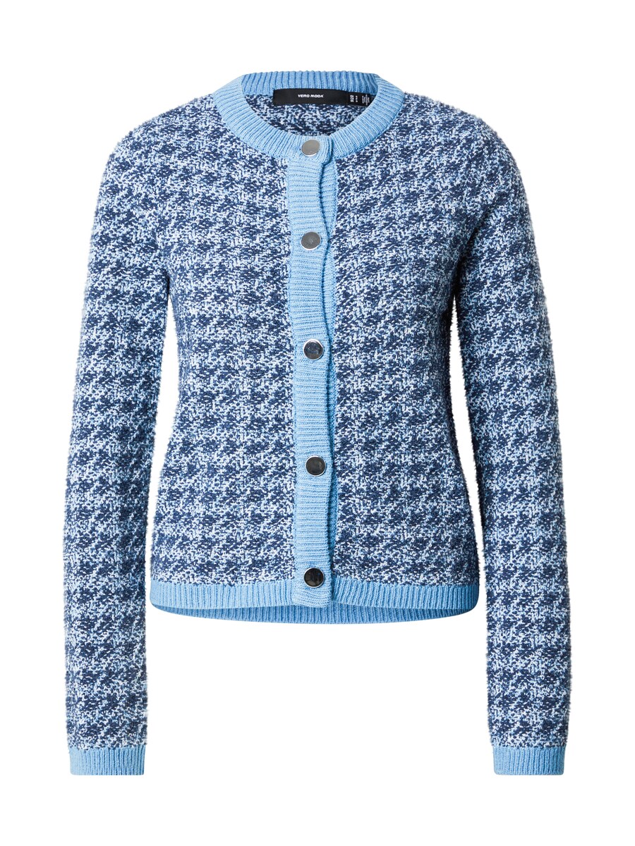 

Вязаный кардиган VERO MODA, цвет Sky blue/Light blue/Dark blue
