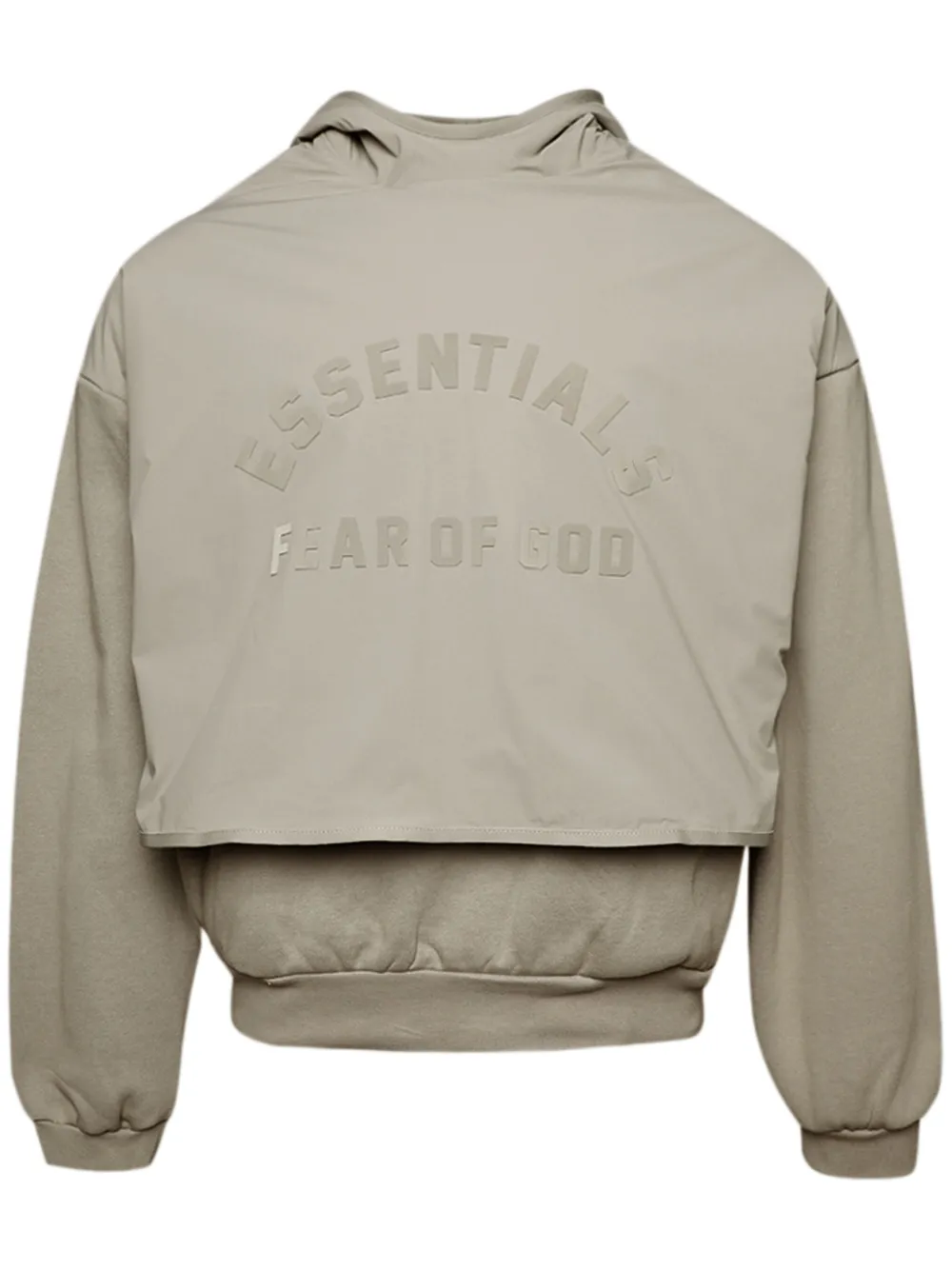 

Флисовое худи с логотипом FEAR OF GOD ESSENTIALS, нейтральный