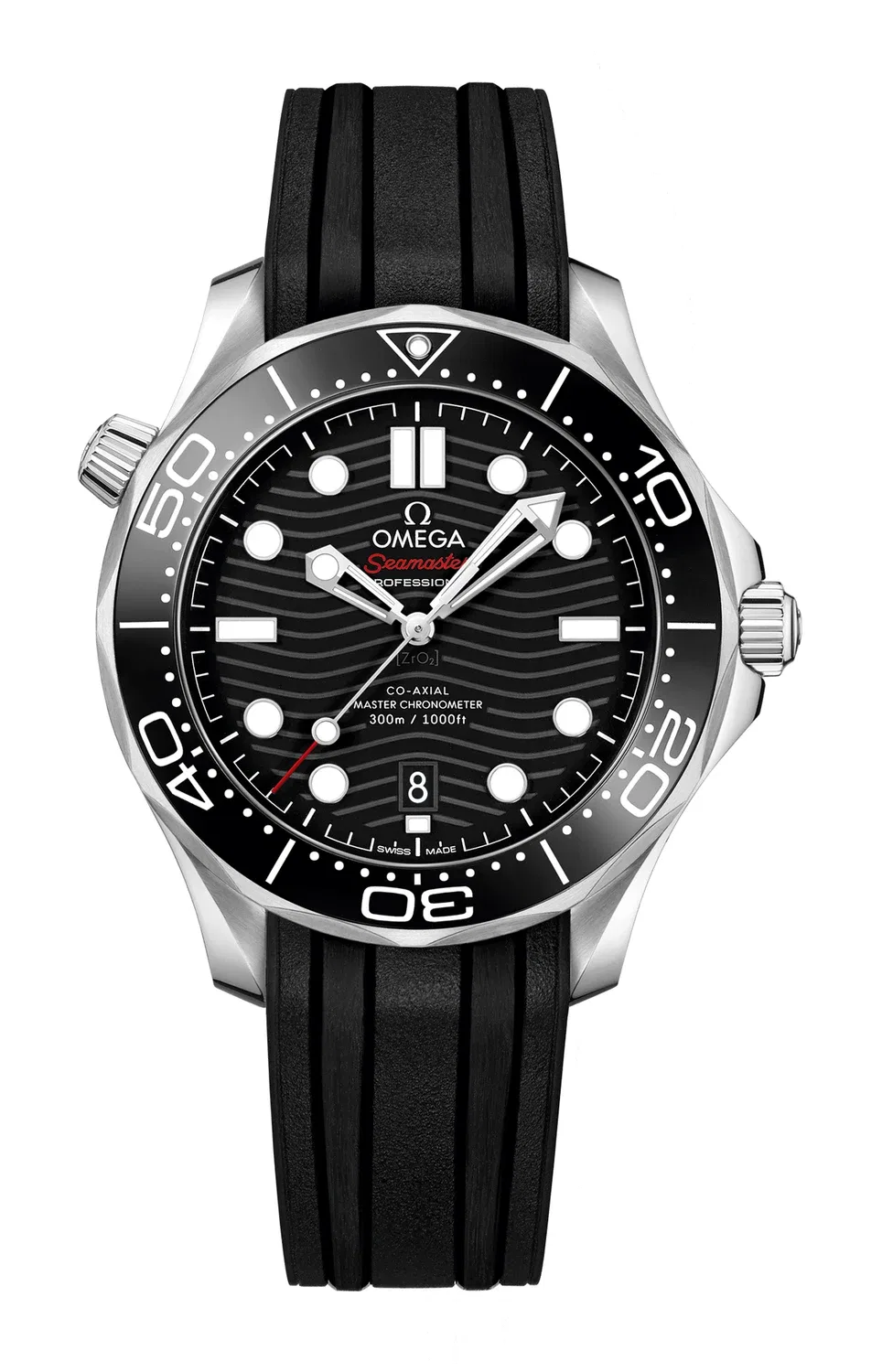 SEAMASTER DIVER 300M OMEGA CO-AXIAL MASTER CHRONOMETER 42 ММ - 210.32.42.20.01.001, черный