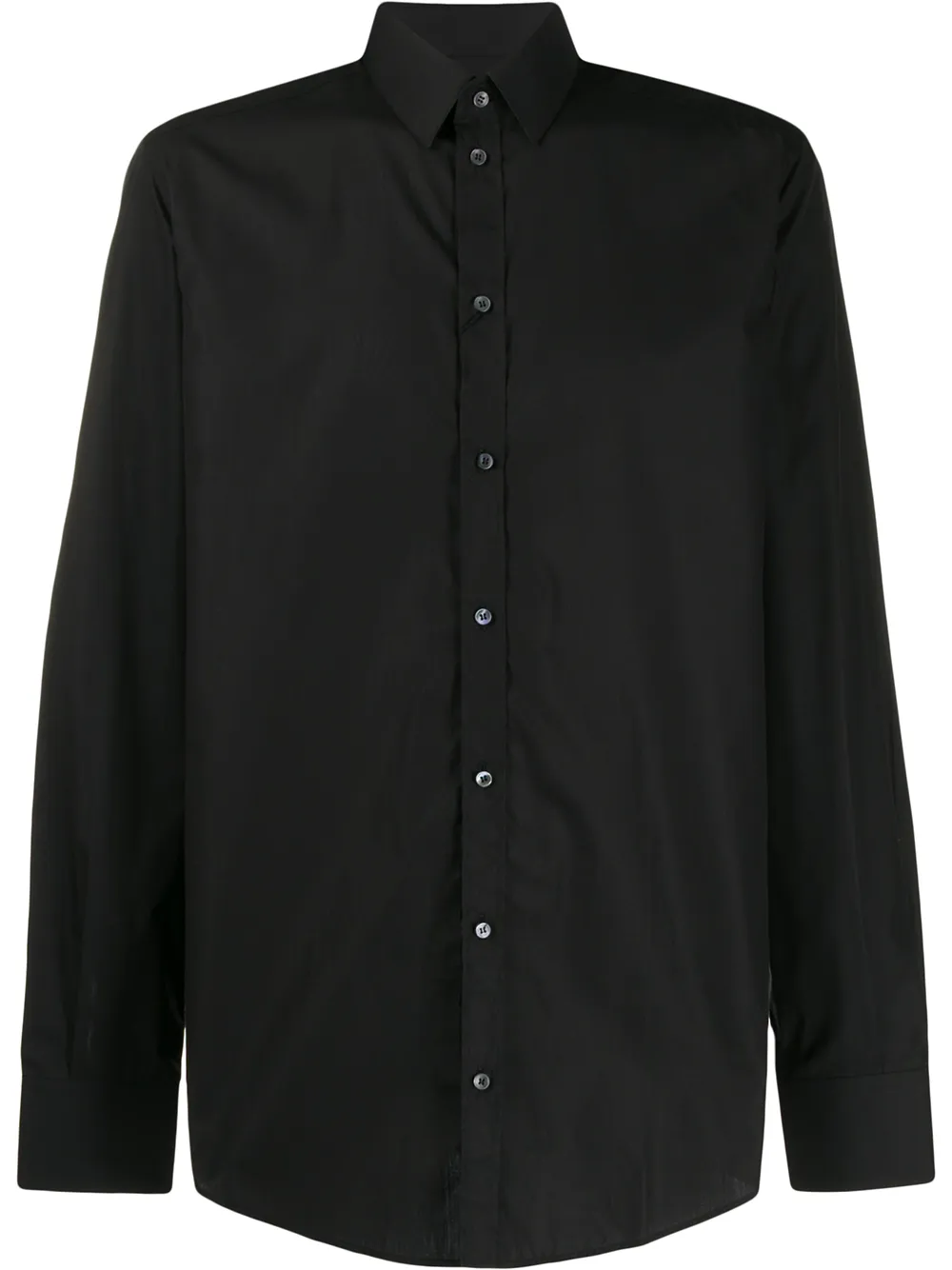 

Однотонная рубашка DOLCE & GABBANA, черный