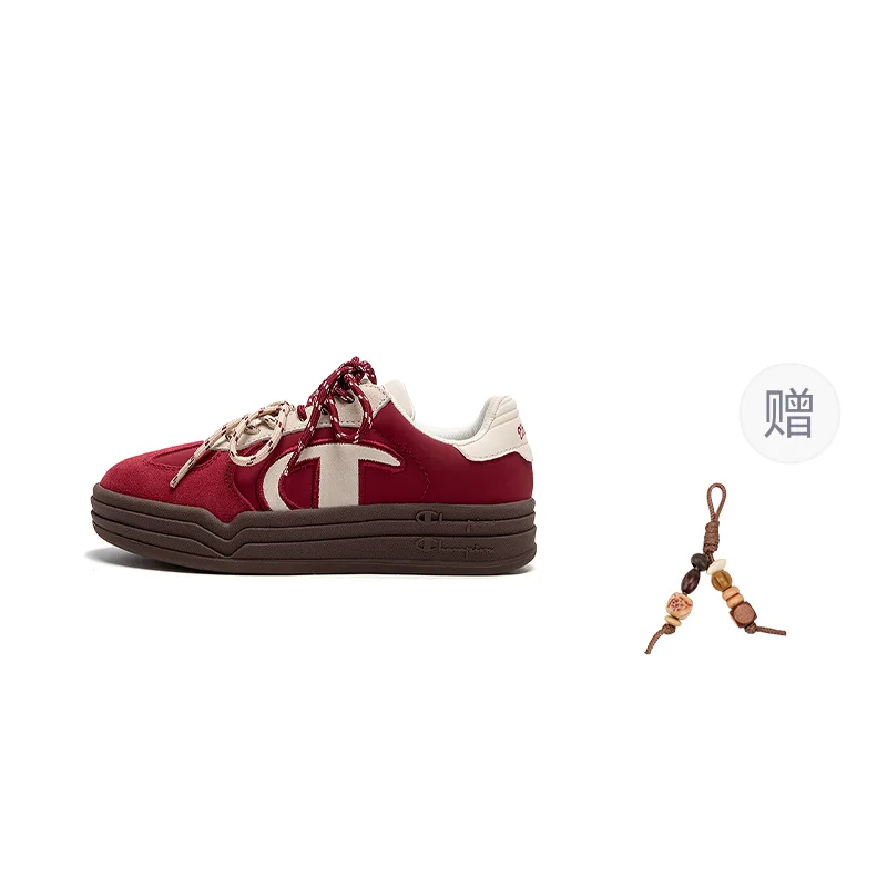 Champion Kids Кроссовки для скейтбординга Platform German Army Trainers, устойчивые к истиранию, низкие, Ancora Red, детские — фото 2