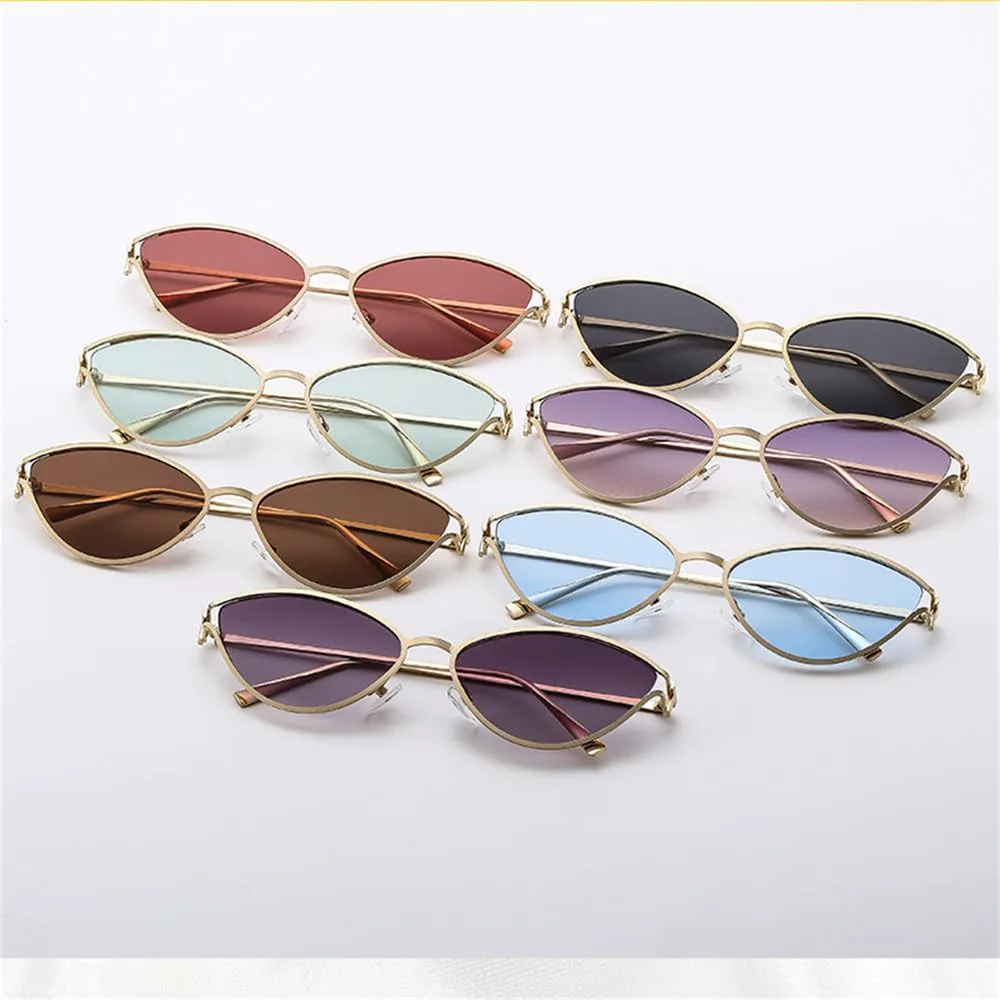 

Металлические солнцезащитные очки для женщин, градиентные солнцезащитные очки для активного отдыха на природе, солнцезащитный крем для путешествий generic, 3