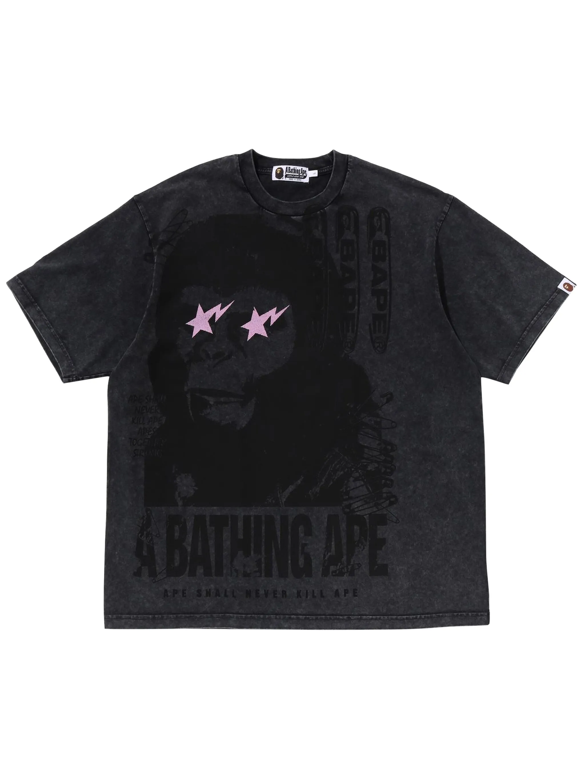 

Футболка с логотипом A Bathing Ape, черный