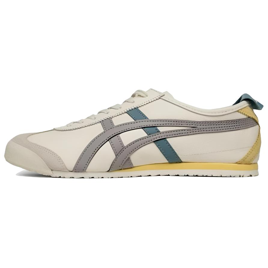 

MEXICO 66 устойчивые к истиранию дышащие низкие кроссовки German Army унисекс Onitsuka Tiger, бежевый