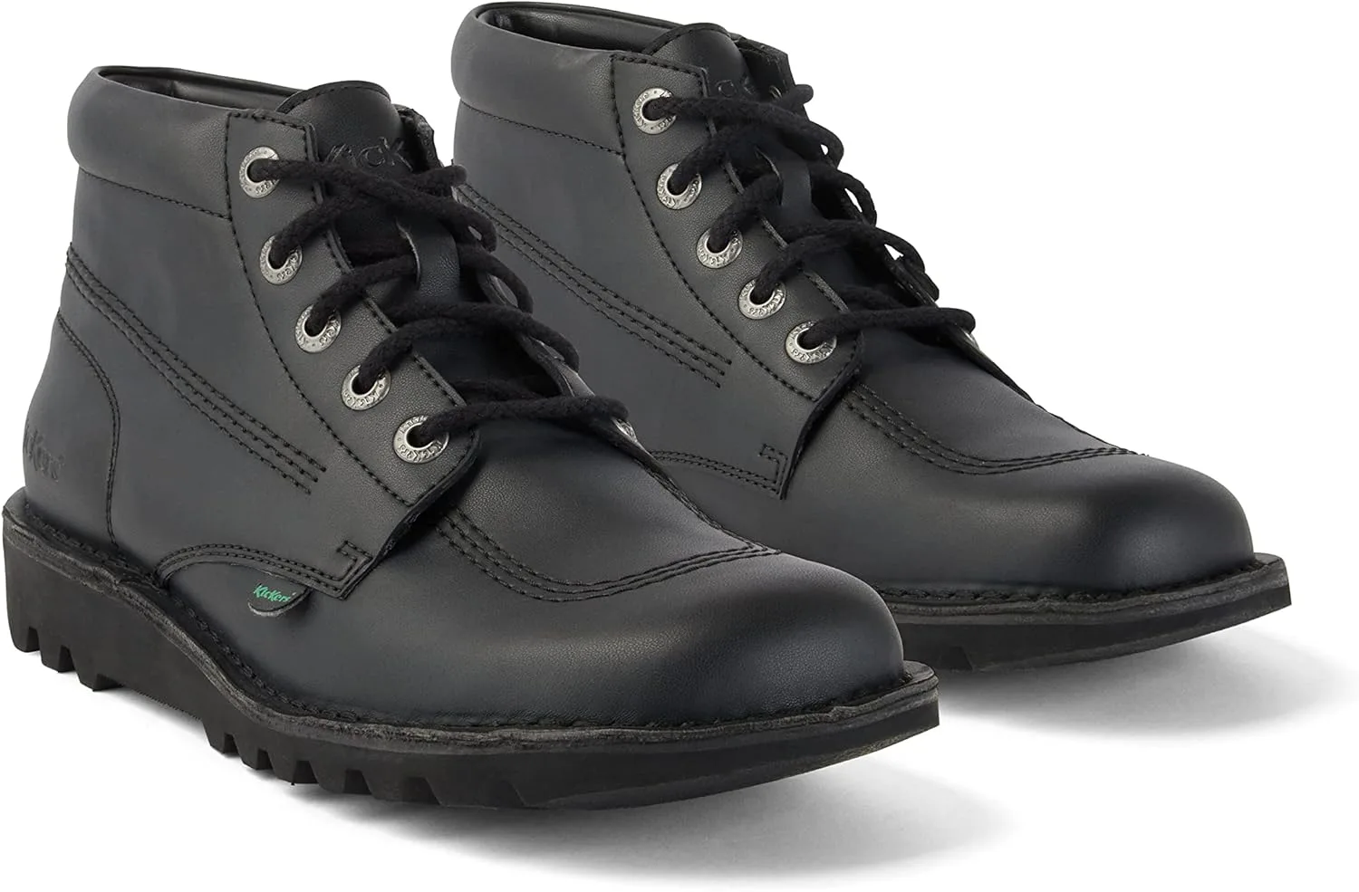 Ботинки Kickers Unisex Kick Hi Vegan Synt Au Blk Ankle Boots, черный — фото 4