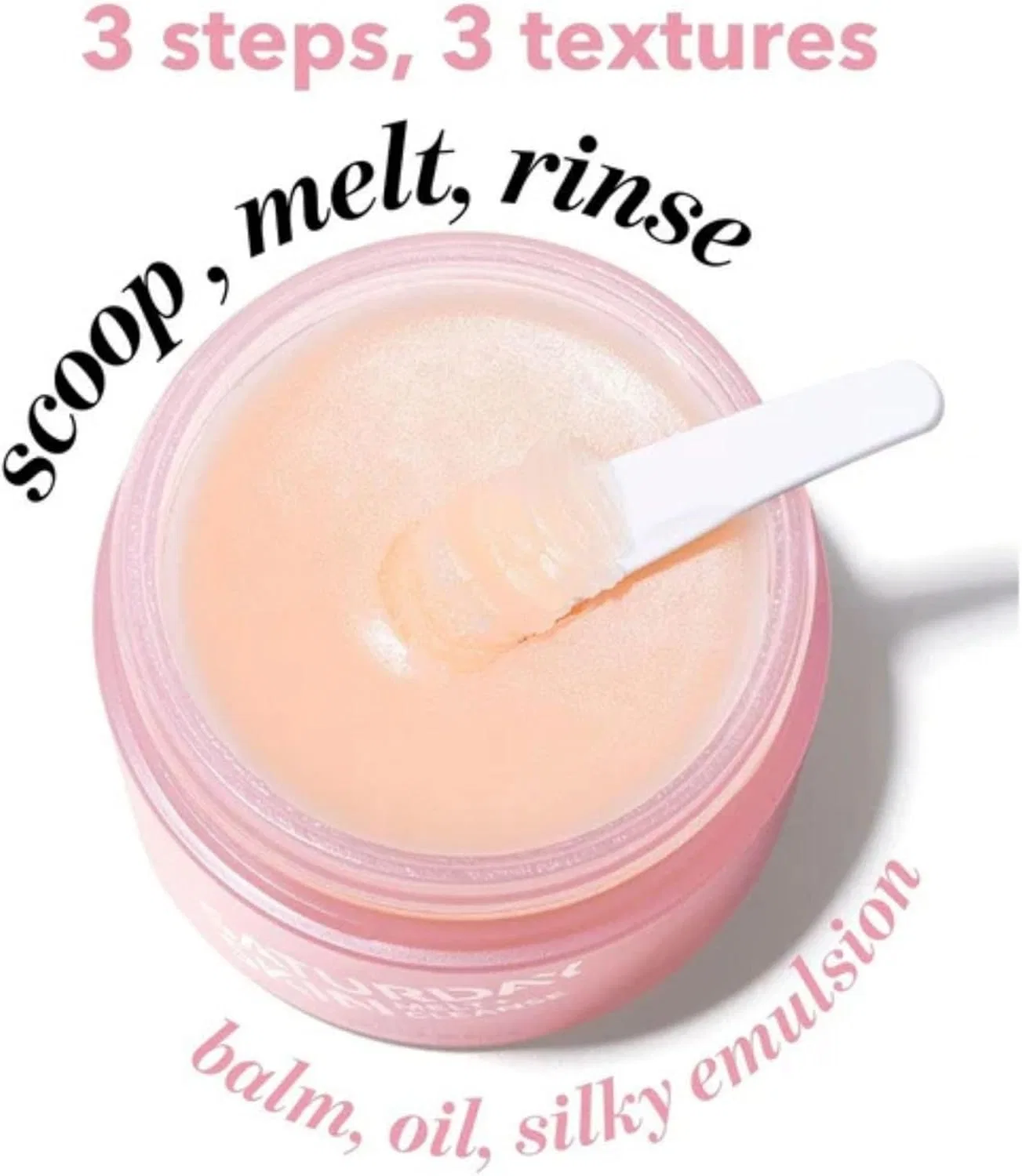Средство для снятия макияжа Saturday Ski — Бальзам для снятия макияжа n Melt + Cleanse, 95.82 г — фото 4