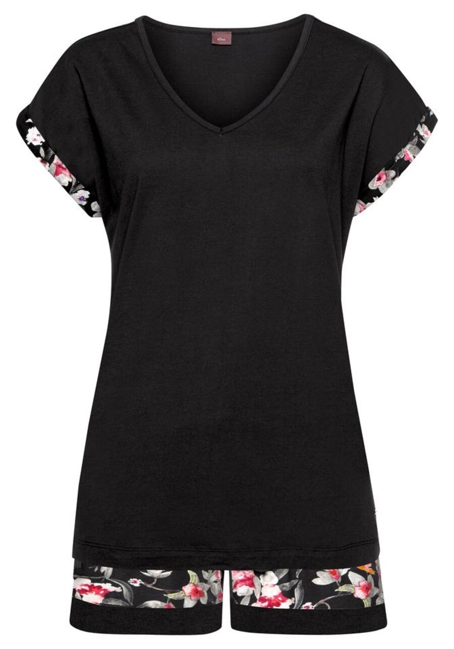 

Короткий пижамный комплект s.Oliver, Black