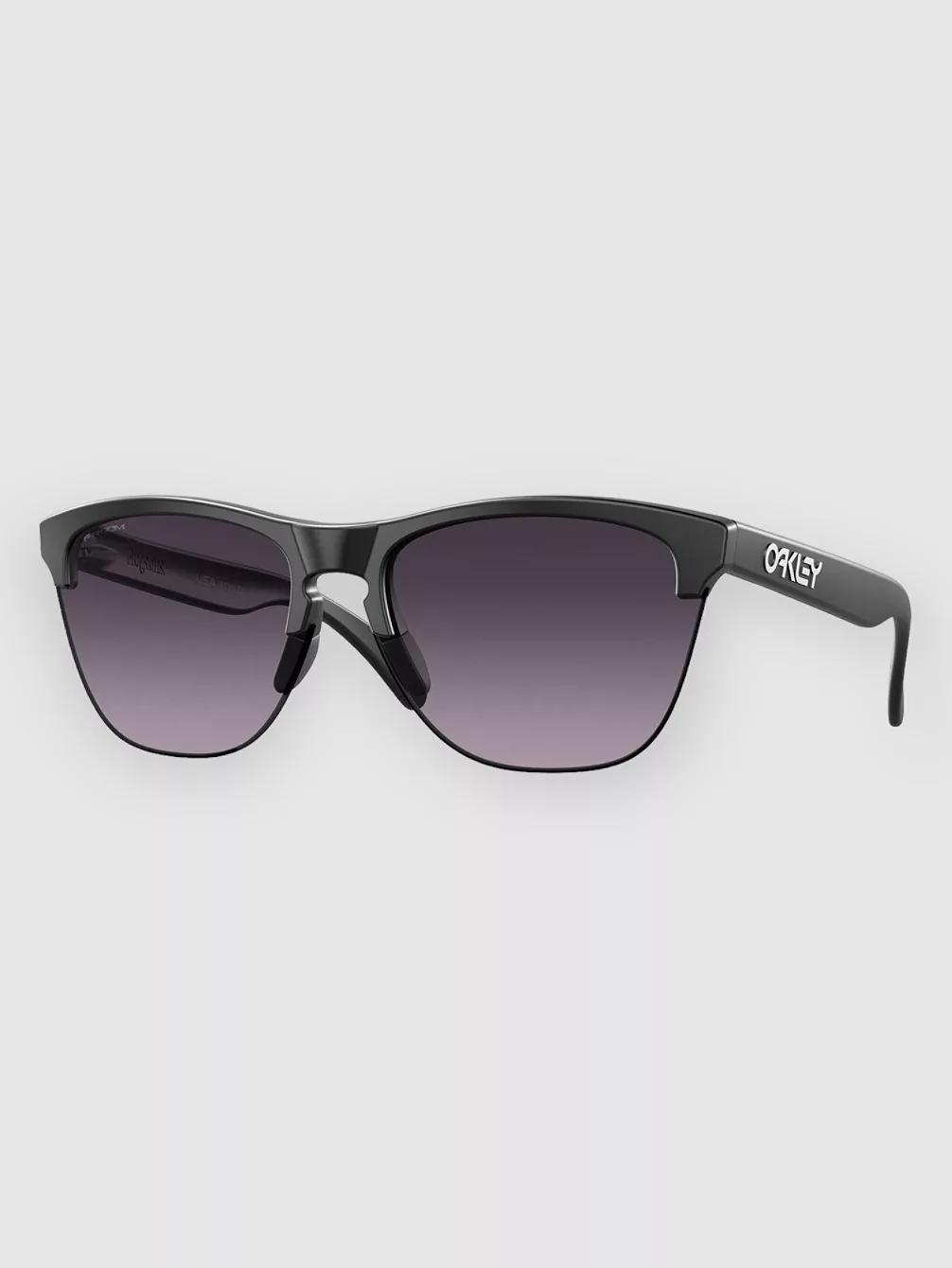 

Матовые черные солнцезащитные очки Frogskins Lite Oakley, серый