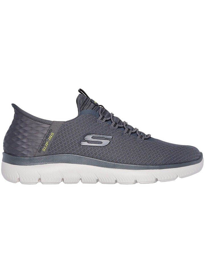 Кроссовки женские Skechers Summits текстильные, серый — фото 2