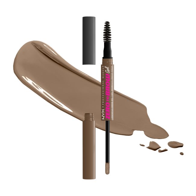 Гель для бровей Zero to Brow NYX Professional Makeup, цвет ash blonde, 2 мл — фото 2