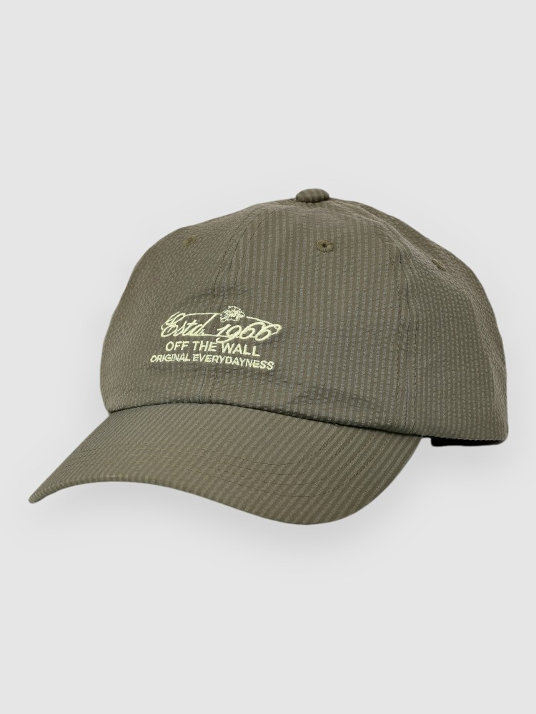 

Бейсболка Vans ESTD 1966 Curved Bill Jockey Cap, loden green, Зеленый, Бейсболка Vans ESTD 1966 Curved Bill Jockey Cap, loden green