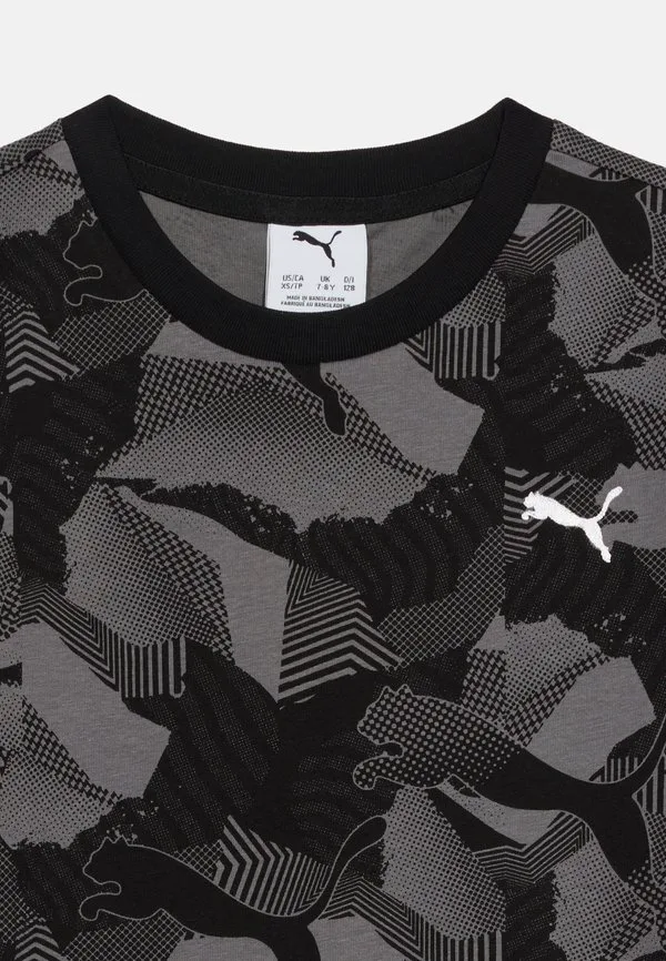 Футболка унисекс logo lab story Puma, Black — фото 4