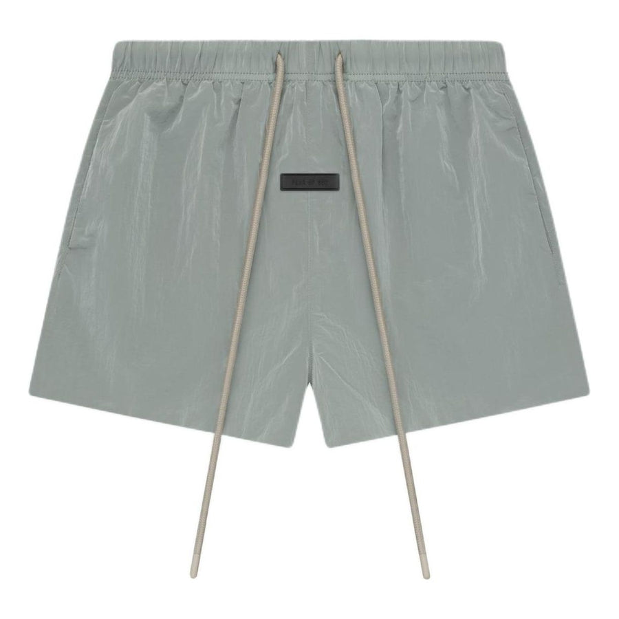 

Спортивные шорты Fear of God Essentials Crinkle Nylon Running Short 'Seal', зеленый