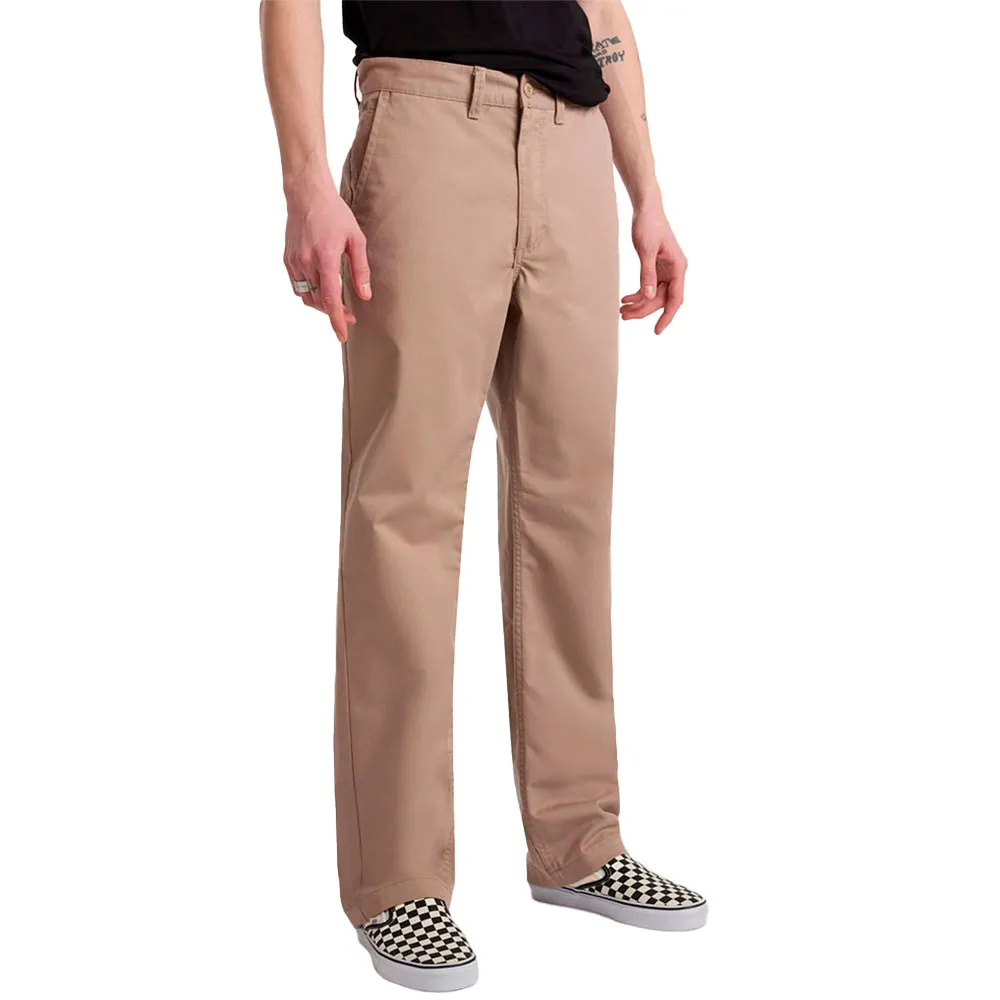 

Брюки чинос Vans Authentic Relaxed, бежевый