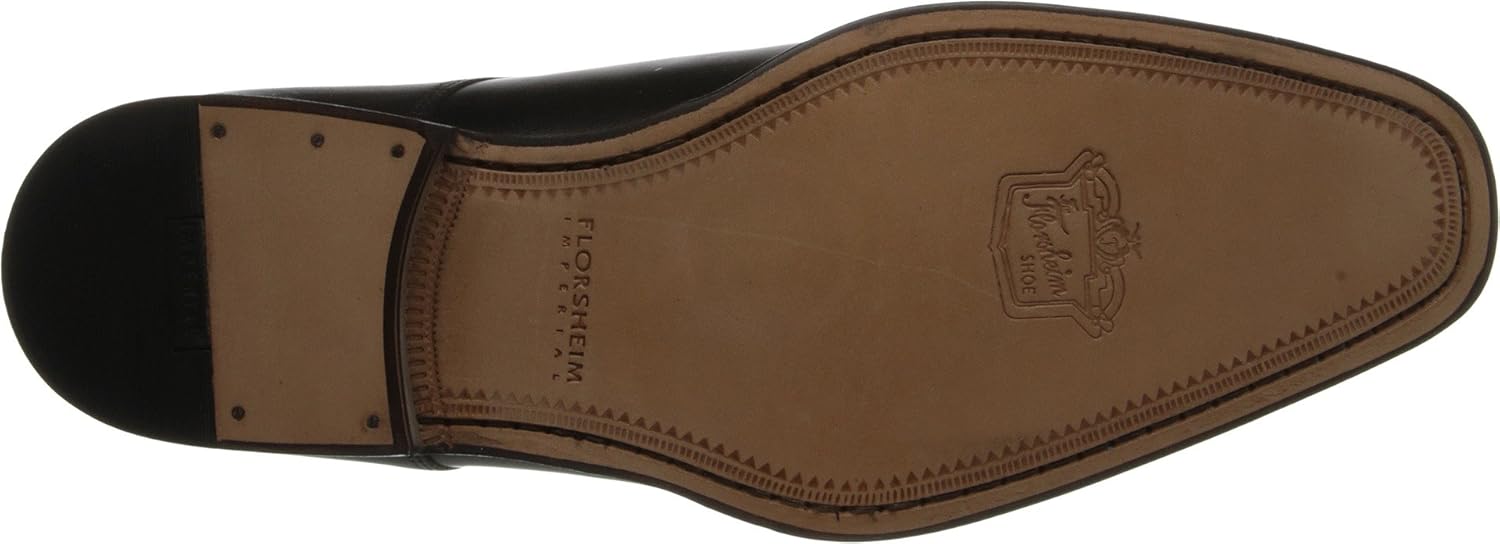 Мужские оксфорды Florsheim Classico с классическим носком, черный — фото 4