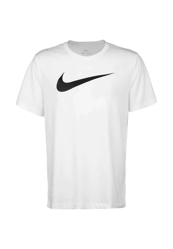 Футболка с принтом fussball "drifit park" Nike Performance, White/Black