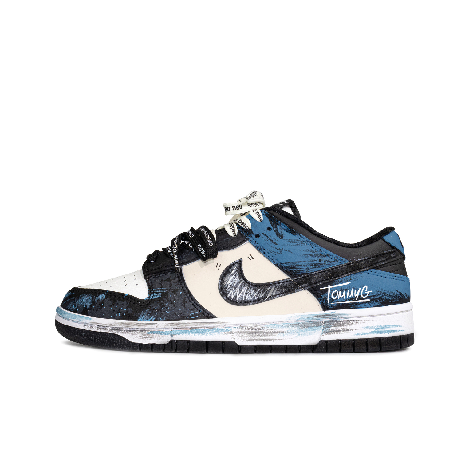 

Кроссовки для скейтбординга Dunk Liberty Coast устойчивые к истиранию низкие unisex черный Nike, синий